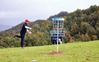 López durant la disputa del Campionat d'Espanya a Navarra | Mikel Ibarrola